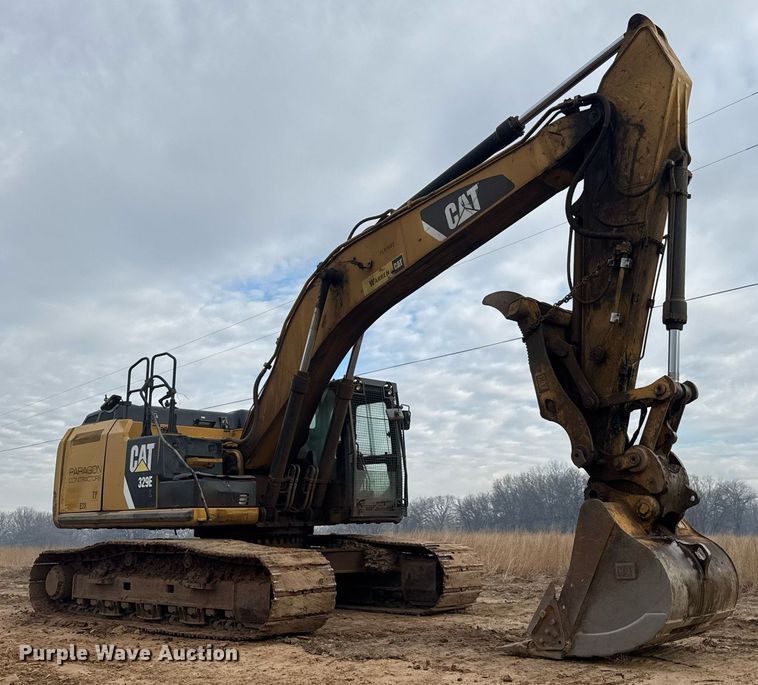 image for item EQ1246 2014 Caterpillar 329E L excavator