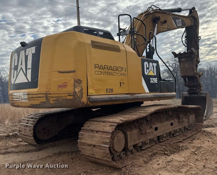 image for item EQ1246 2014 Caterpillar 329E L excavator