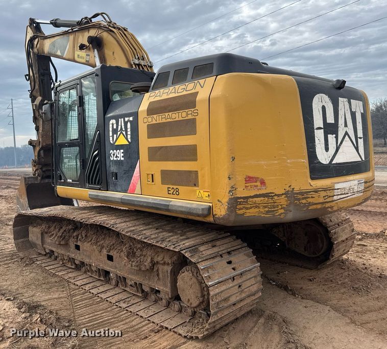 image for item EQ1246 2014 Caterpillar 329E L excavator