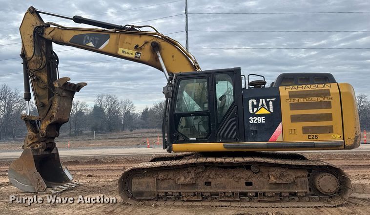 image for item EQ1246 2014 Caterpillar 329E L excavator
