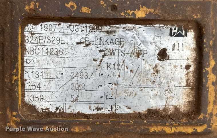 image for item EQ1246 2014 Caterpillar 329E L excavator