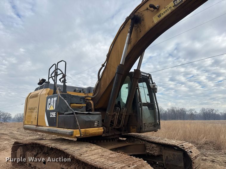 image for item EQ1246 2014 Caterpillar 329E L excavator