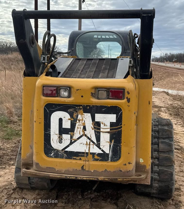 image for item EQ1247 2012 Caterpillar 299C tracked skid steer loader