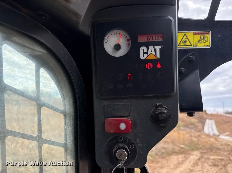 image for item EQ1247 2012 Caterpillar 299C tracked skid steer loader
