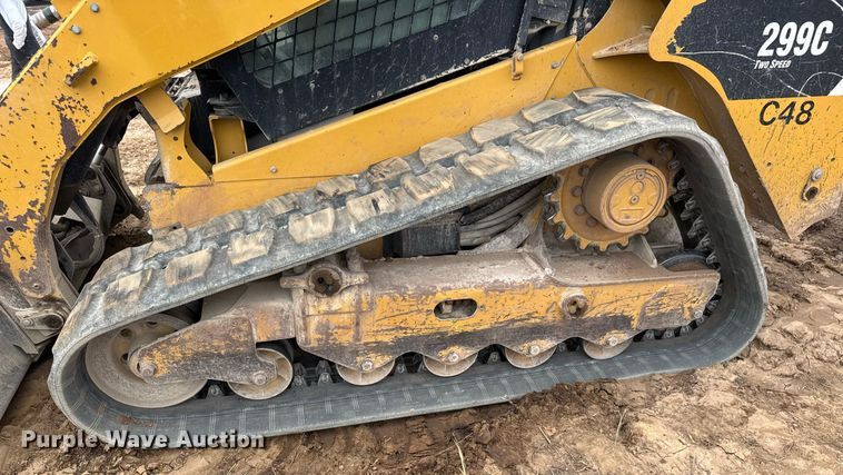 image for item EQ1247 2012 Caterpillar 299C tracked skid steer loader