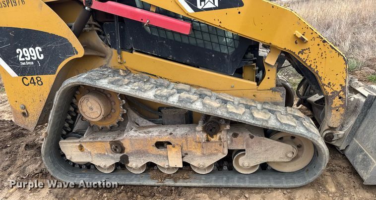 image for item EQ1247 2012 Caterpillar 299C tracked skid steer loader
