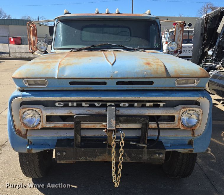 image for item EQ6742 1966 Chevrolet 60 dump truck