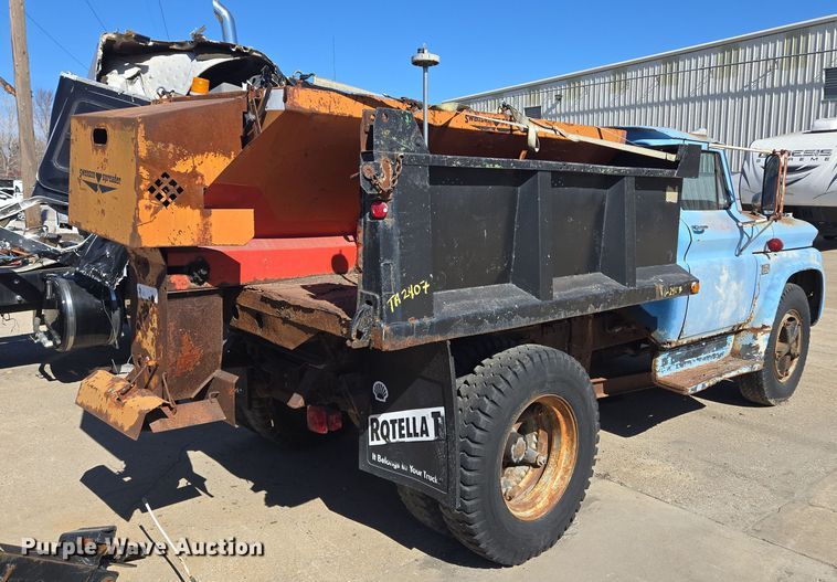 image for item EQ6742 1966 Chevrolet 60 dump truck