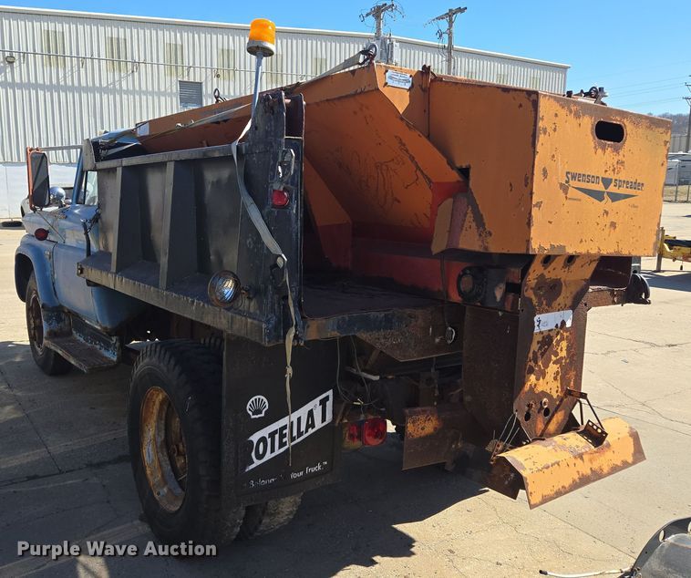 image for item EQ6742 1966 Chevrolet 60 dump truck