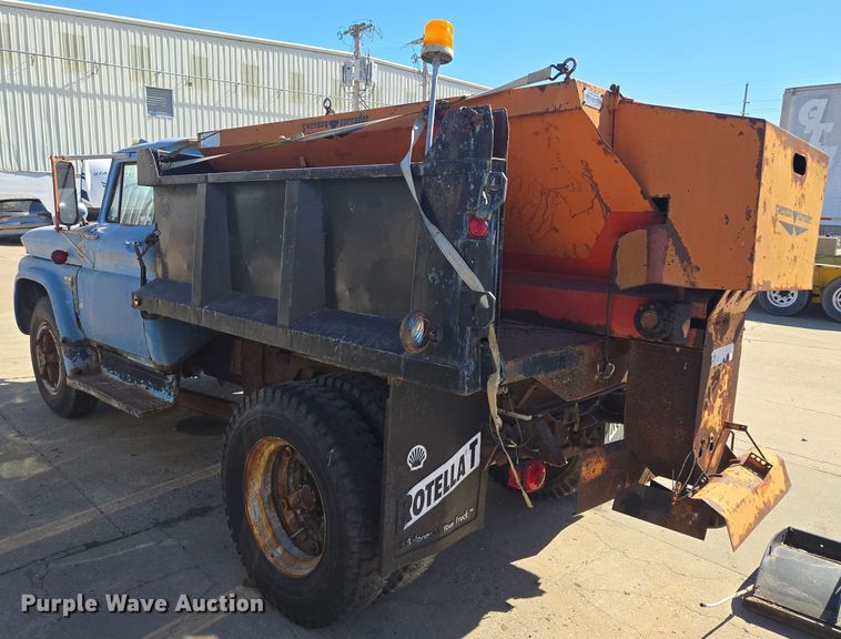 image for item EQ6742 1966 Chevrolet 60 dump truck