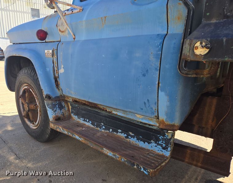 image for item EQ6742 1966 Chevrolet 60 dump truck