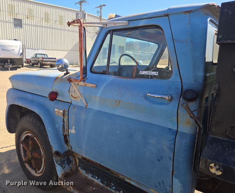 image for item EQ6742 1966 Chevrolet 60 dump truck
