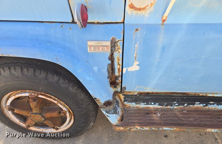 image for item EQ6742 1966 Chevrolet 60 dump truck