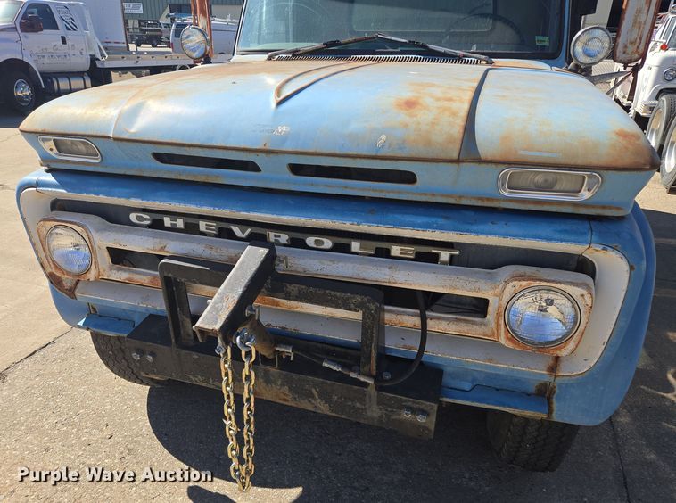 image for item EQ6742 1966 Chevrolet 60 dump truck