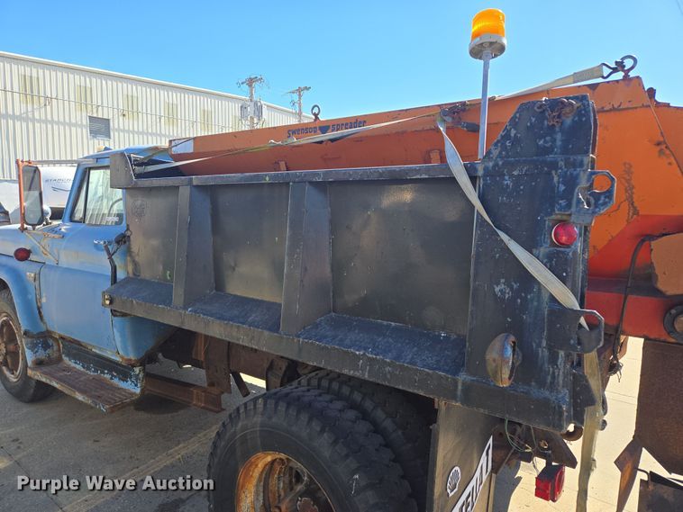 image for item EQ6742 1966 Chevrolet 60 dump truck