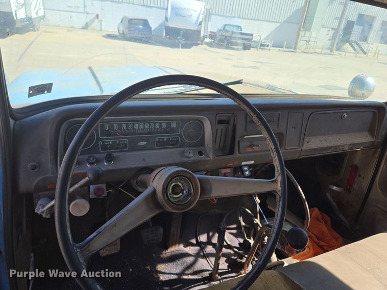 image for item EQ6742 1966 Chevrolet 60 dump truck