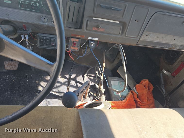 image for item EQ6742 1966 Chevrolet 60 dump truck