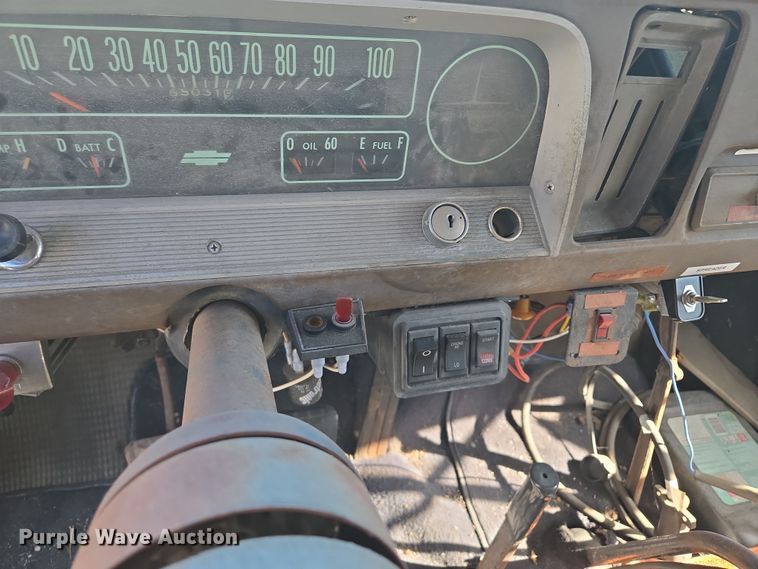 image for item EQ6742 1966 Chevrolet 60 dump truck