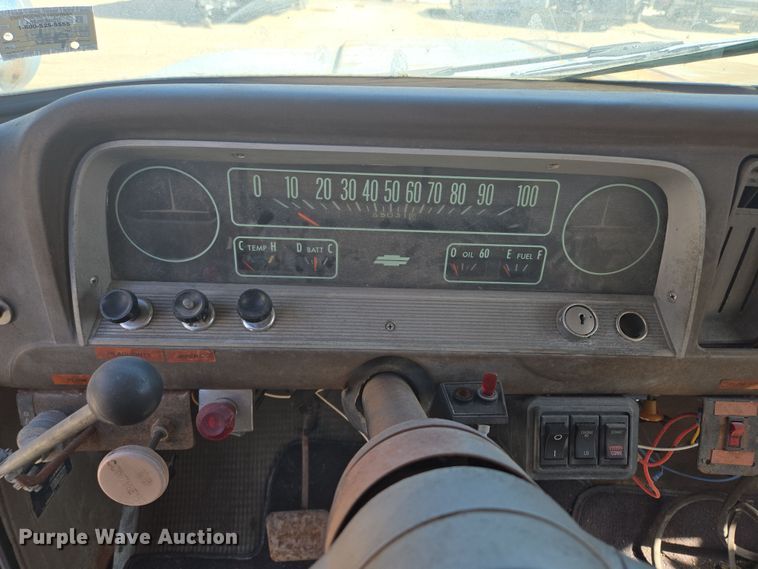 image for item EQ6742 1966 Chevrolet 60 dump truck