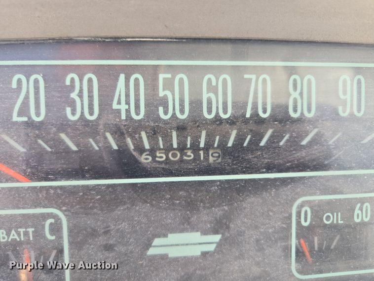 image for item EQ6742 1966 Chevrolet 60 dump truck