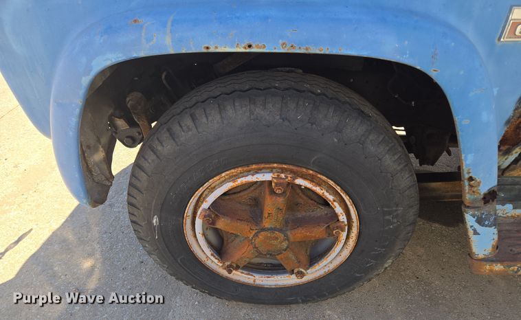 image for item EQ6742 1966 Chevrolet 60 dump truck