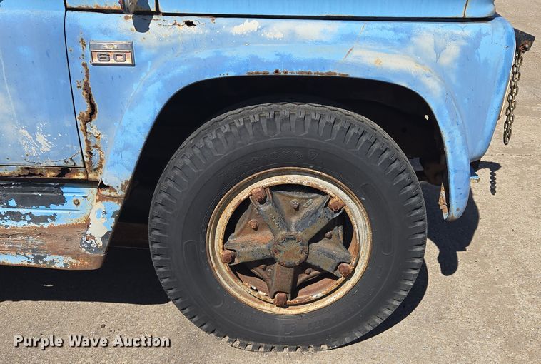 image for item EQ6742 1966 Chevrolet 60 dump truck