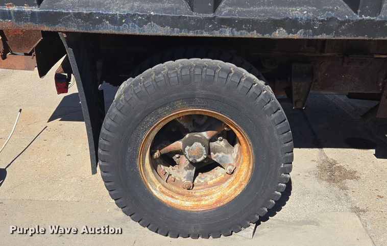 image for item EQ6742 1966 Chevrolet 60 dump truck