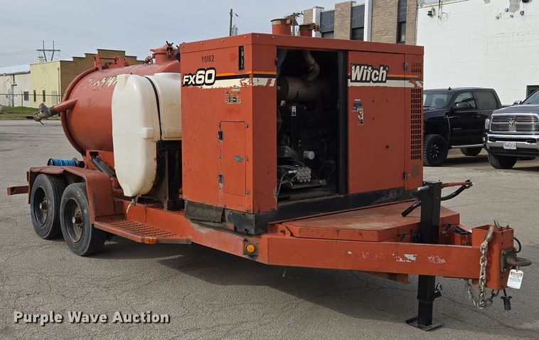 image for item EQ6892 2006 Ditch Witch  FX60 vacuum trailer