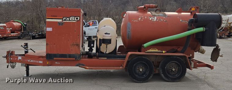 image for item EQ6892 2006 Ditch Witch  FX60 vacuum trailer