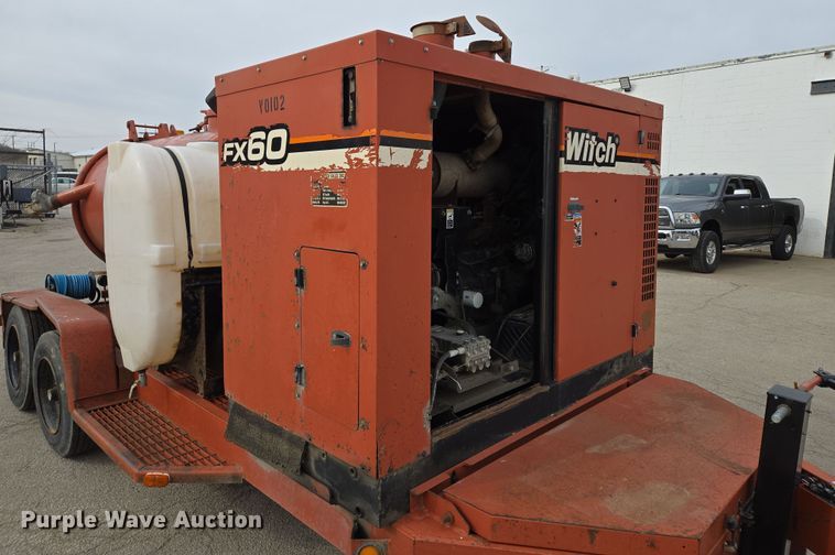 image for item EQ6892 2006 Ditch Witch  FX60 vacuum trailer