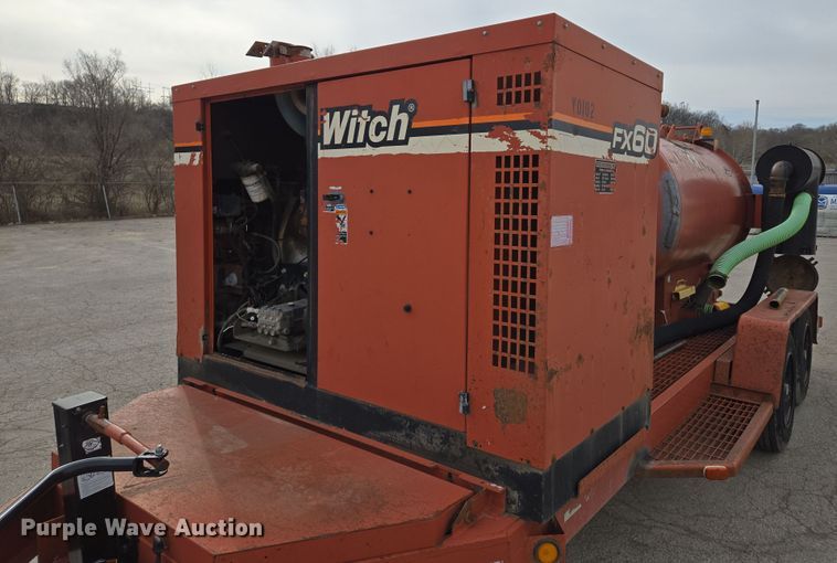 image for item EQ6892 2006 Ditch Witch  FX60 vacuum trailer