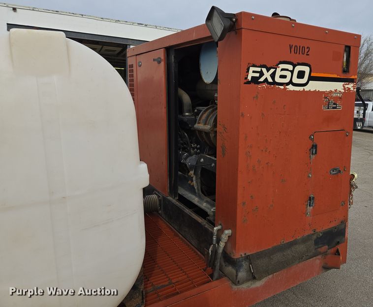 image for item EQ6892 2006 Ditch Witch  FX60 vacuum trailer