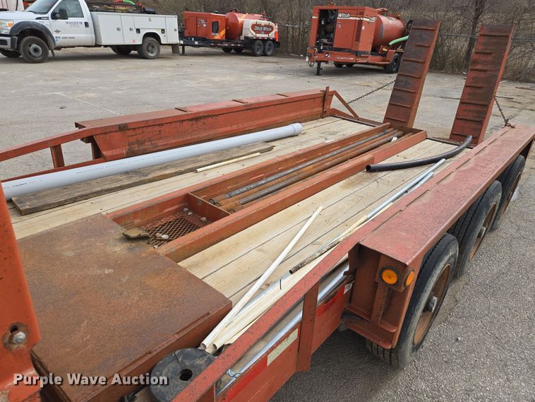 image for item EQ6893 2006 Belshe equipment trailer