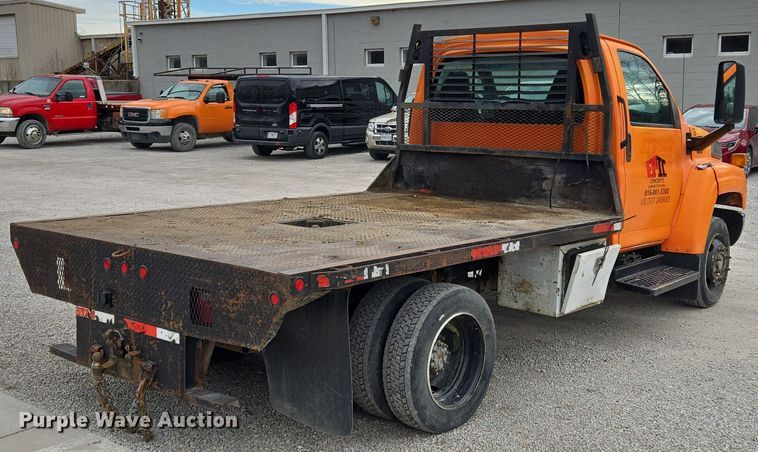 image for item EQ6904 2008 GMC  C4500 flatbed truck