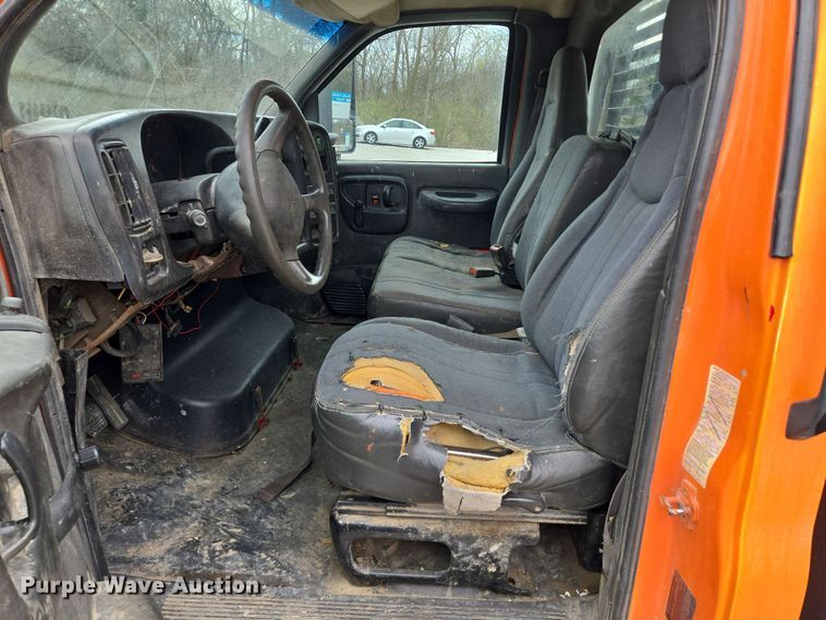 image for item EQ6904 2008 GMC  C4500 flatbed truck