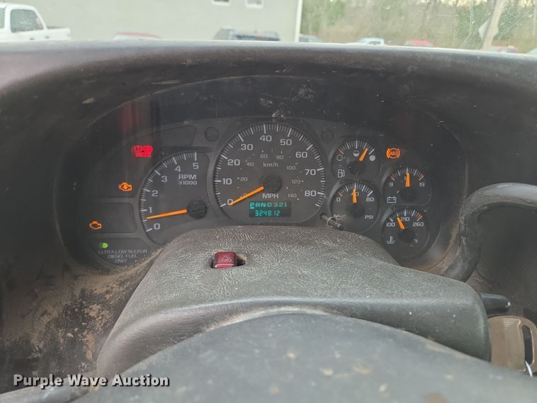 image for item EQ6904 2008 GMC  C4500 flatbed truck