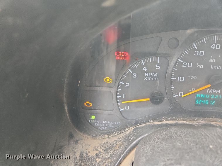 image for item EQ6904 2008 GMC  C4500 flatbed truck