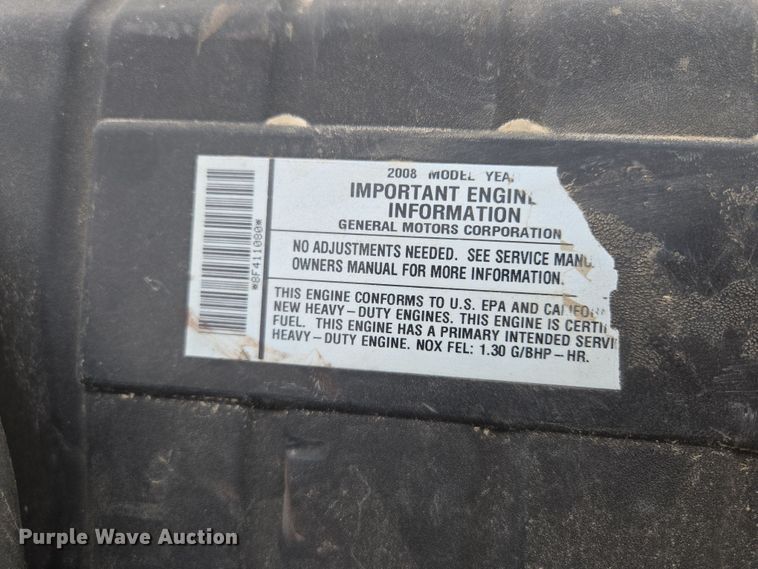 image for item EQ6904 2008 GMC  C4500 flatbed truck