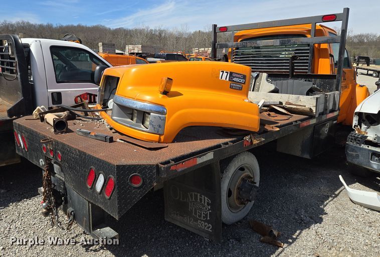 image for item EQ6911 2008 GMC C4500 flatbed truck