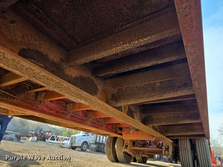 image for item EQ6941 2004 Belshe equipment trailer