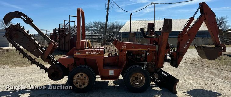image for item ER1053 1988 Ditch Witch 4010 trencher