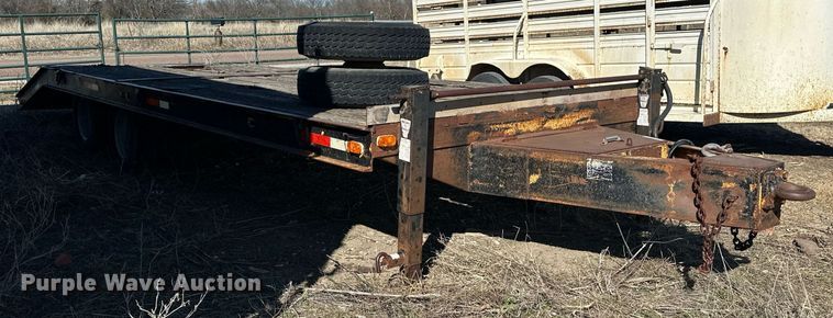 image for item ER1061 1992 Belshe T-8 equipment trailer