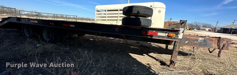 image for item ER1061 1992 Belshe T-8 equipment trailer