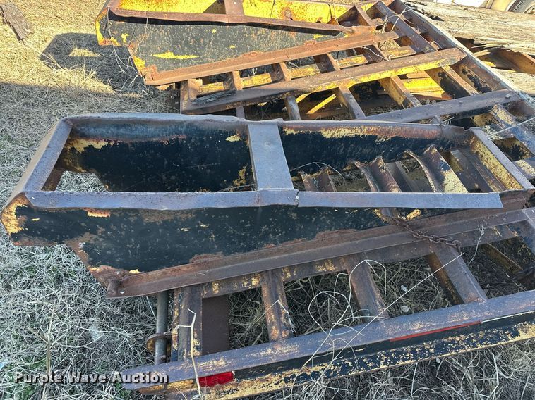 image for item ER1061 1992 Belshe T-8 equipment trailer