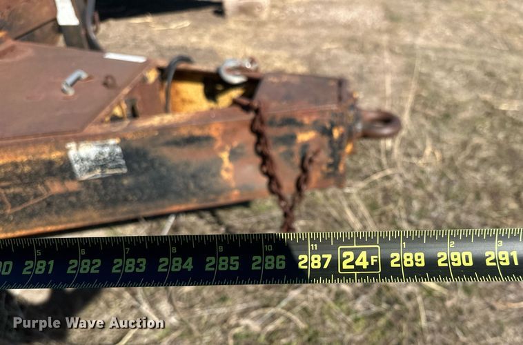 image for item ER1061 1992 Belshe T-8 equipment trailer