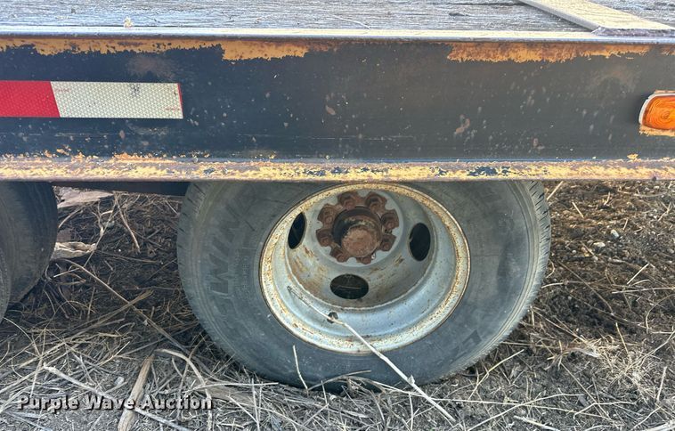 image for item ER1061 1992 Belshe T-8 equipment trailer