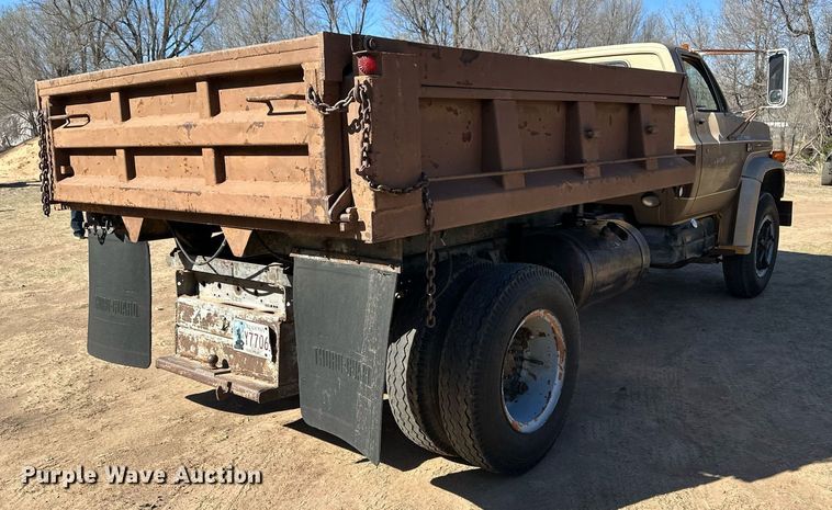 image for item ER8934 1980 Chevrolet C60 dump truck
