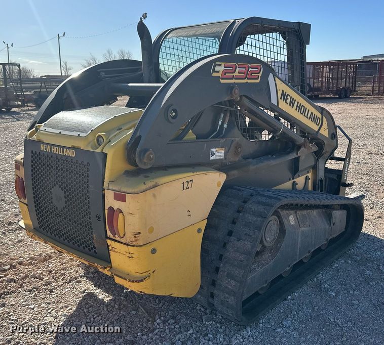 image for item ER8955 2014 New Holland C232 tracked skid steer loader
