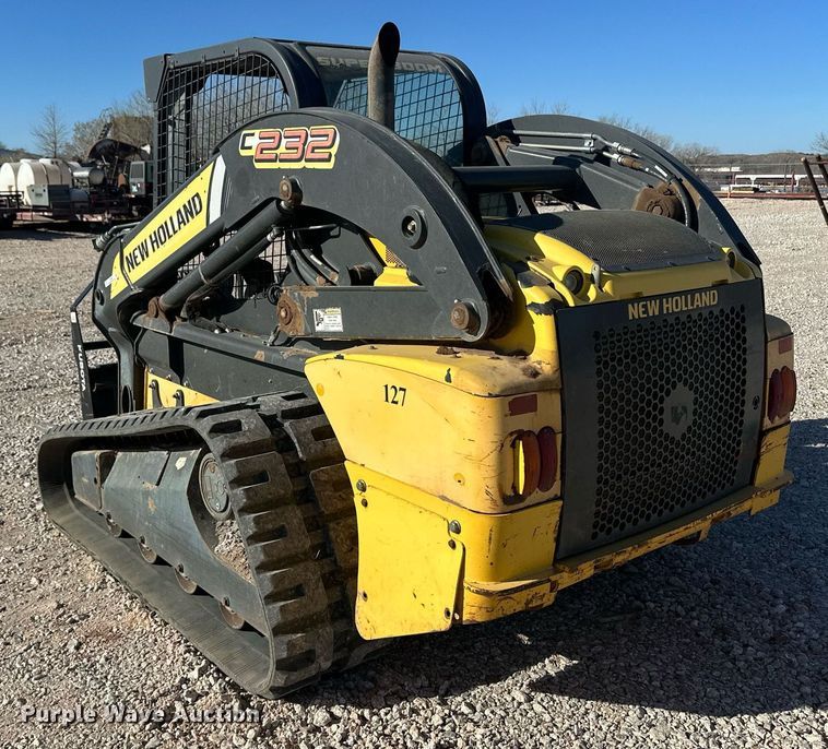 image for item ER8955 2014 New Holland C232 tracked skid steer loader