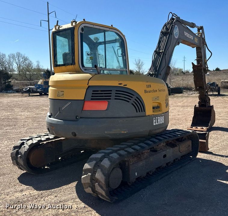 image for item ER8959 2006 Volvo ECR88 mini excavator